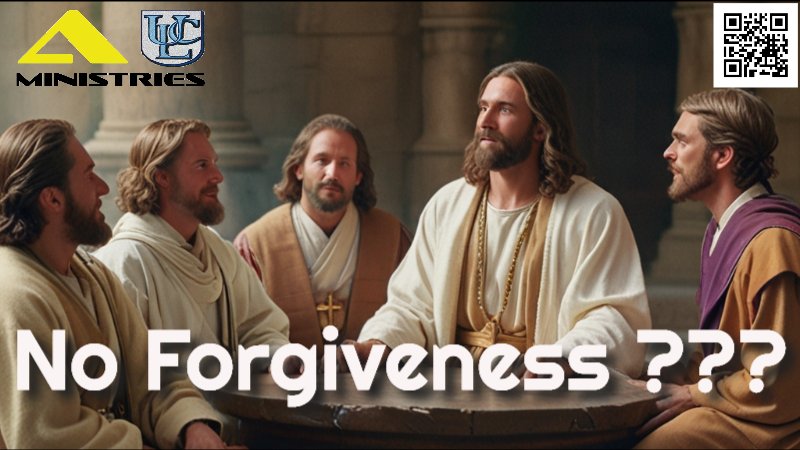 No Forgiveness ???