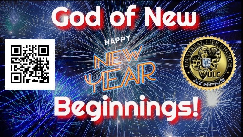 God of New Beginnings – January 1st, 2023