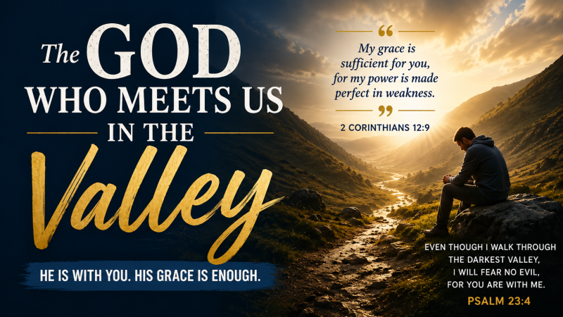The God Who Meets Us In The Valley Image